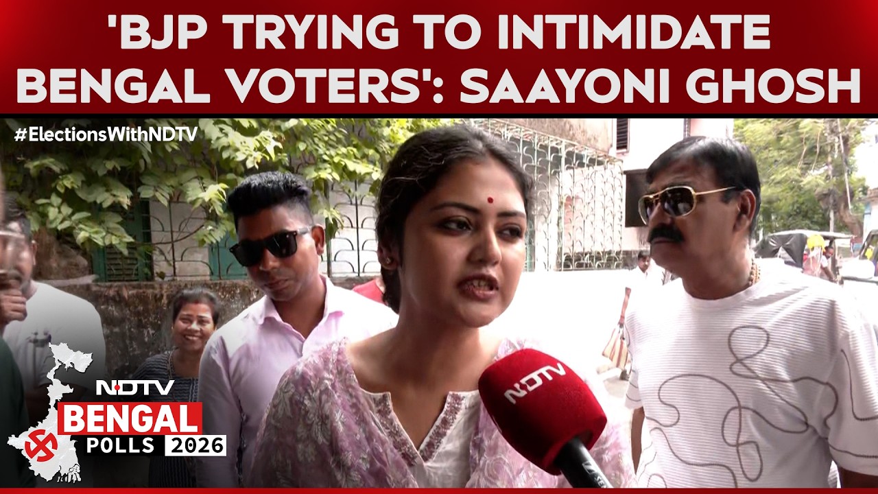 'BJP Trying To intimidate The Voters': Saayoni Ghosh On BJP's Allegations In Falta