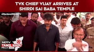 Tamil Nadu Elections | Tamilaga Vettri Kazhagam Chief Vijay Arrives At Shirdi Sai Baba Temple
