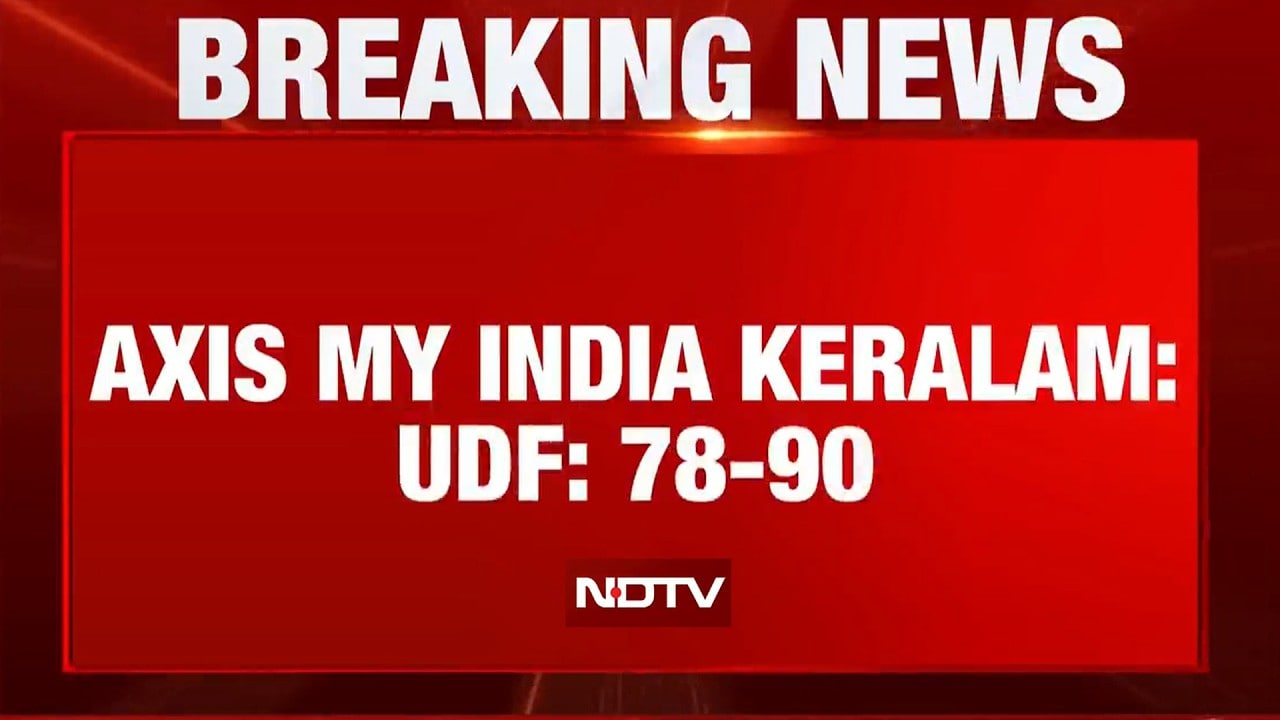 Kerala Exit Poll: UDF Set for Big Win, LDF Faces Major Setback