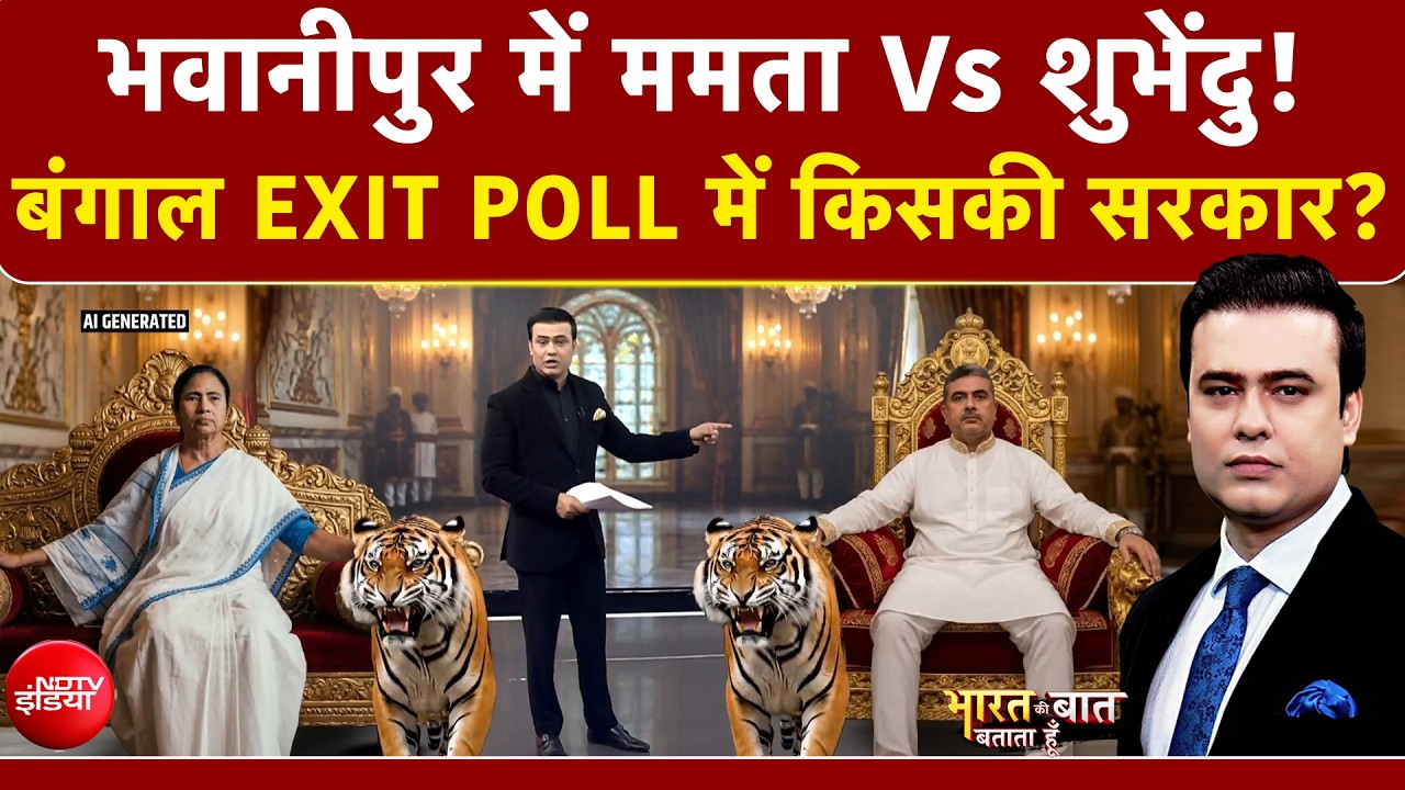 Syed Suhail | Bengal Elections 2026: EXIT POLL में किसकी सरकार? BJP | TMC Bharat Ki Baat Batata Hoon