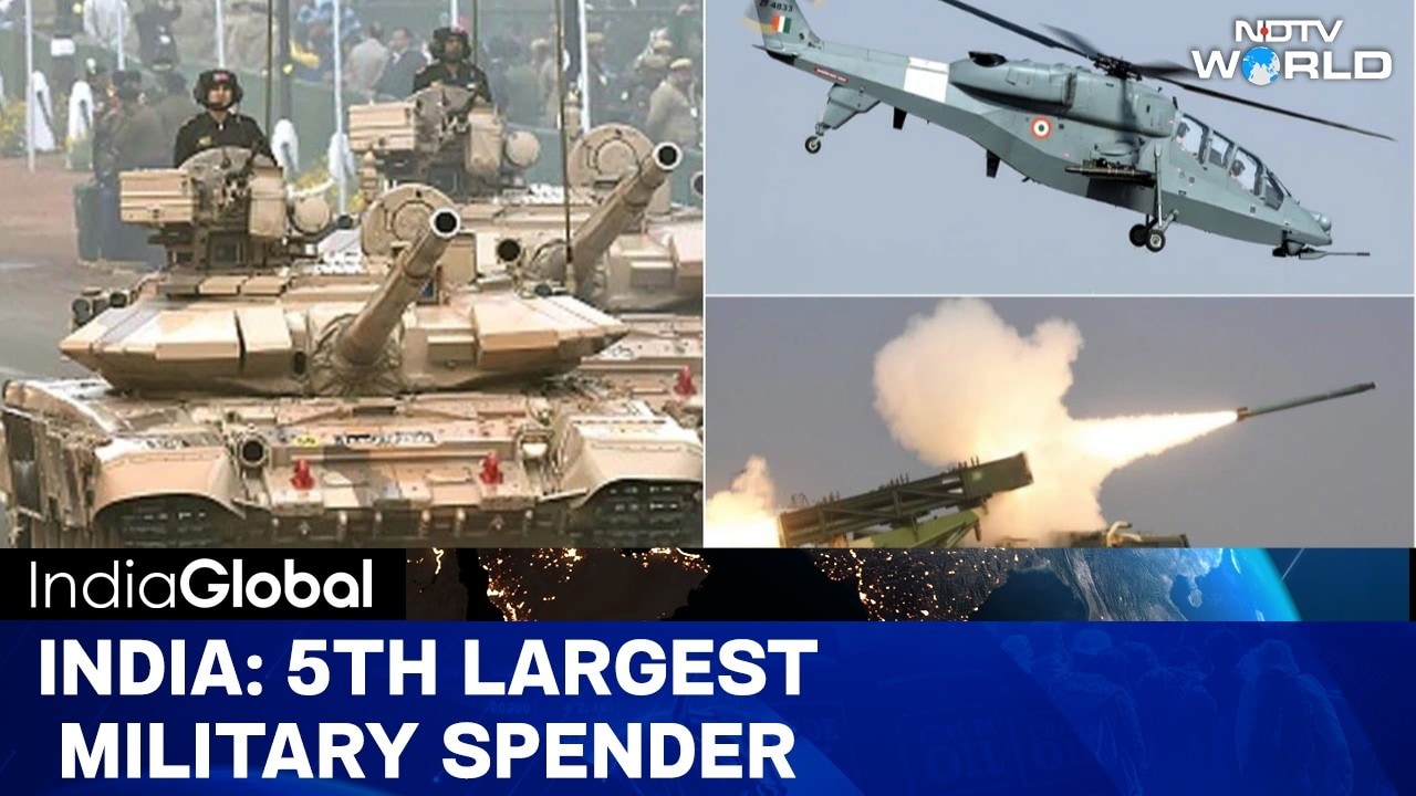 India Reduces Arms-imports, Emerges As 5th Largest Military Spender
