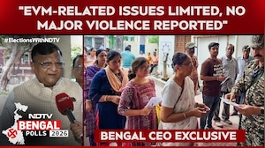 Bengal Polls 2026 | Chief Electoral Officer Manoj Aggarwal: &ldquo;EVM Issues Limited, No Major Violence&rdquo;