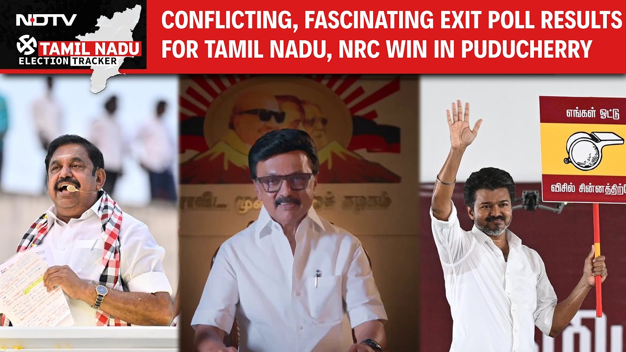Conflicting, Fascinating Exit Poll Results For Tamil Nadu, NRC-Led NDA Projected To Win Puducherry