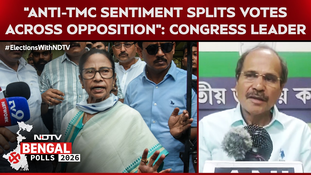 "Anti-TMC Sentiment Splits Votes Across Opposition": Congress' Adhir Ranjan Chowdhury