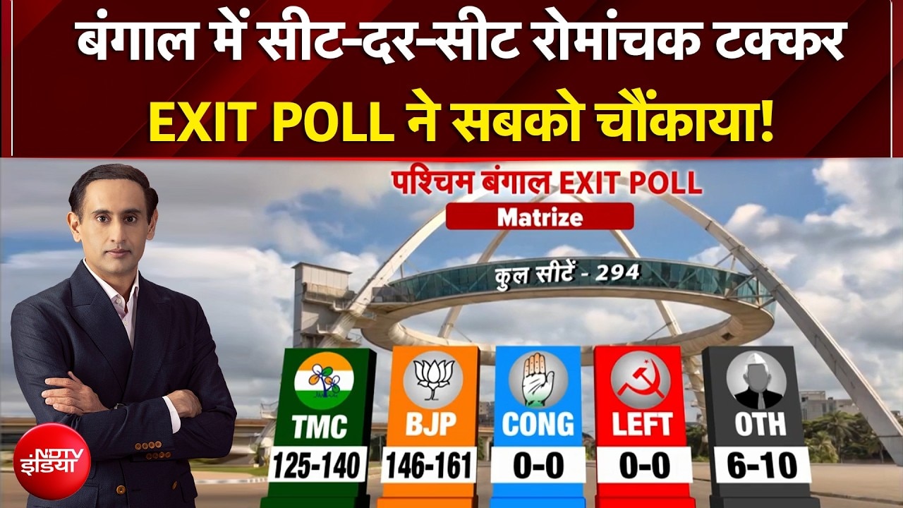 Exit Poll With Rahul Kanwal: Bengal में भी Modi सरकार या CM Mamata फिर एक बार? EXIT POLL ने चौंकाया!