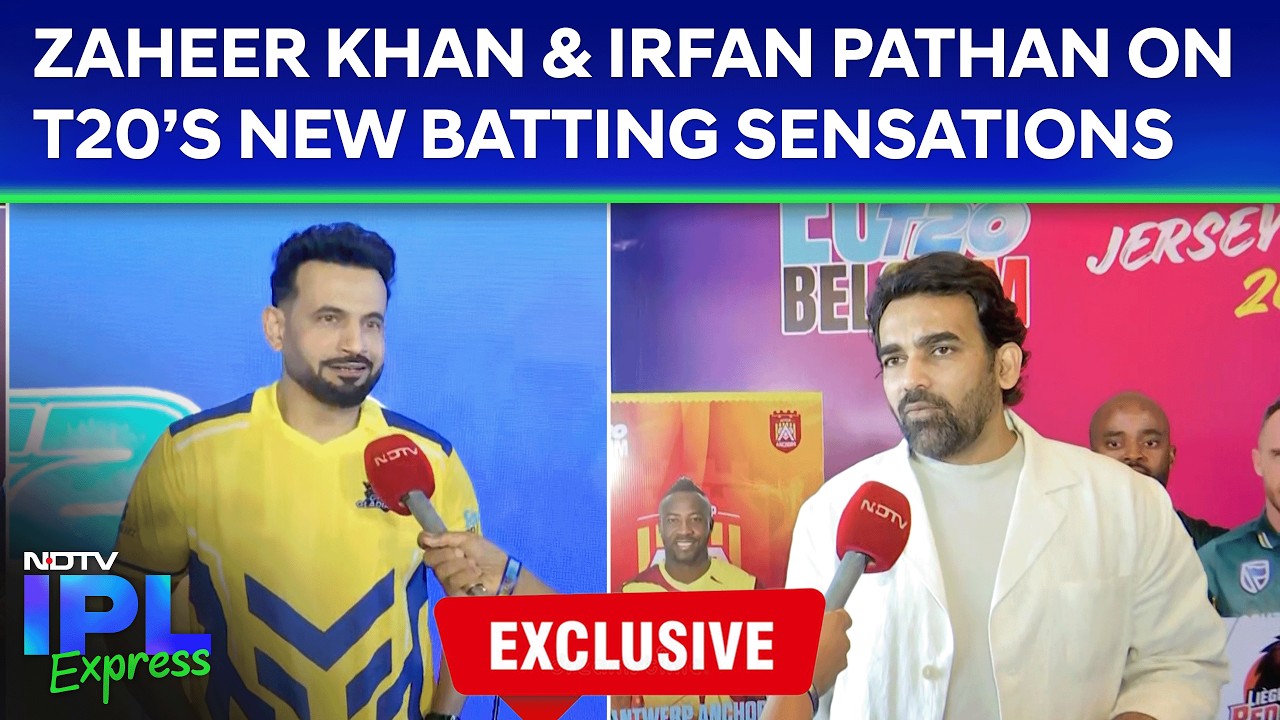 IPL 2026 | India's Bowling Legends, Zaheer Khan & Irfan Pathan Speak About Young Batting Sensations