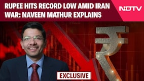 Rupee Hits Record Low Amid US-Iran War | Will The INR Depreciate Further? Naveen Mathur Answers