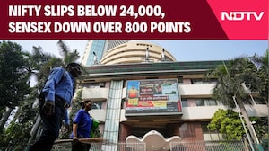Share Market Open Today: Nifty Slips Below 24,000, Sensex Down Over 800 Points As Brent Tops $120
