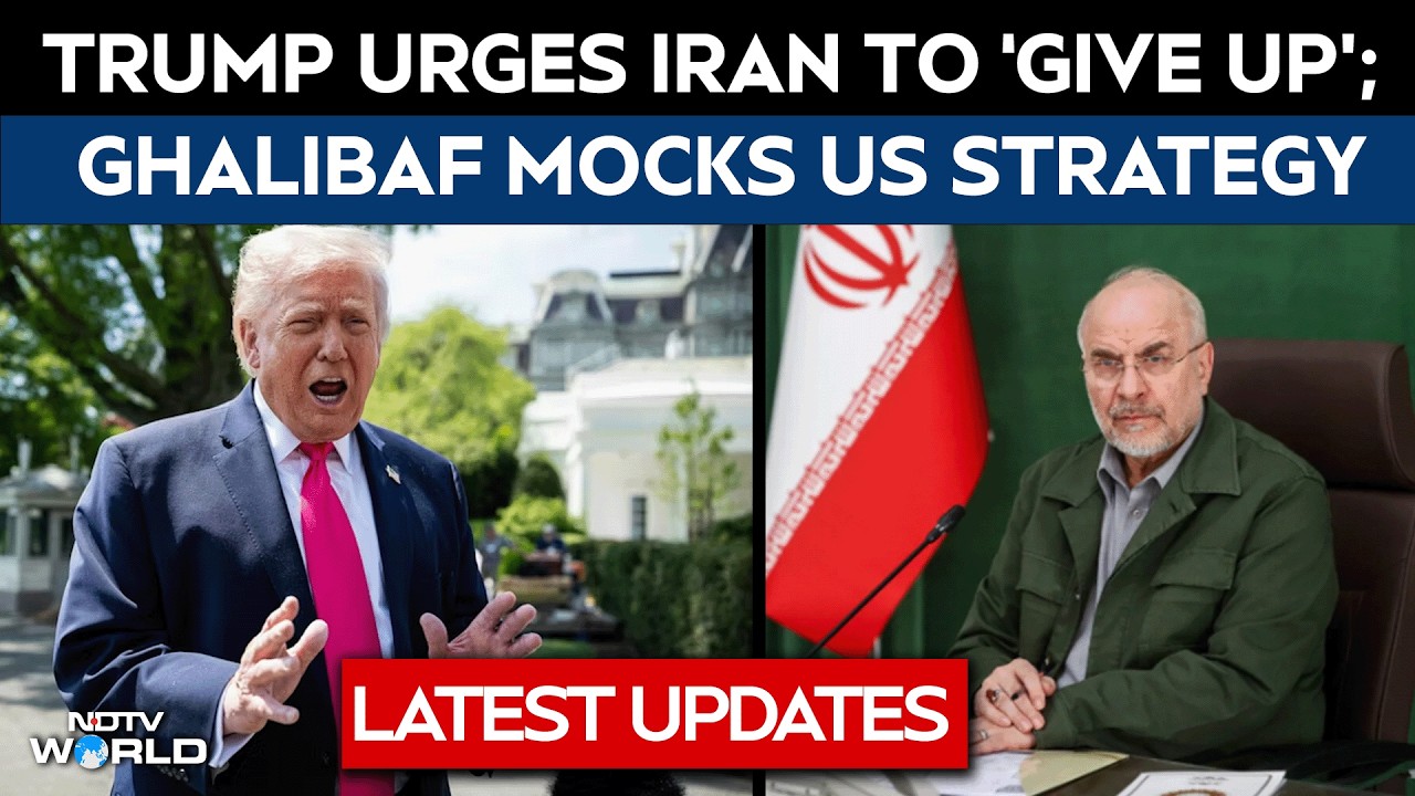 US Iran War | Trump Can Extend Naval Blockade, Ghalibaf's Warning As Oil Prices Reach Historic High