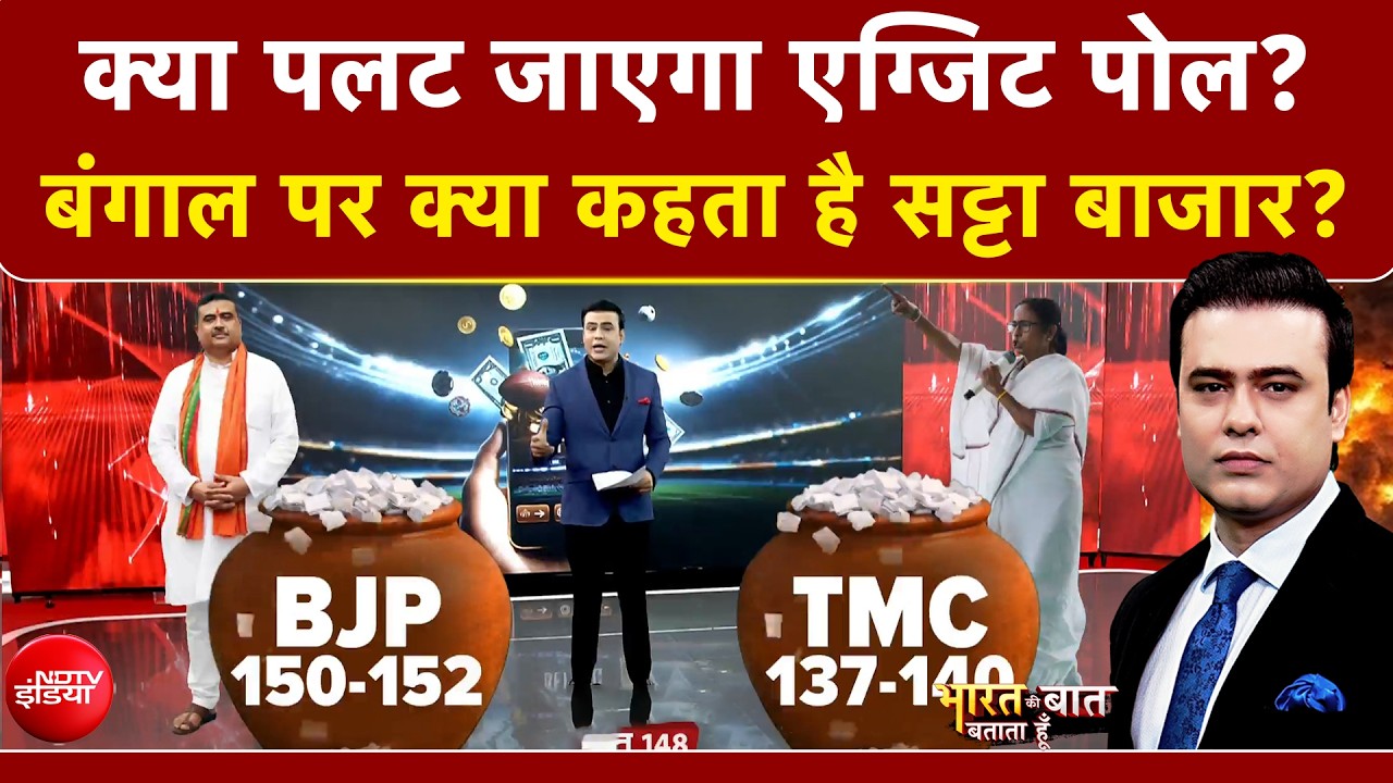 Syed Suhail | West Bengal Elections 2026: बंगाल पर क्या कहता है सट्टा बाजार? |Exit Poll Results 2026