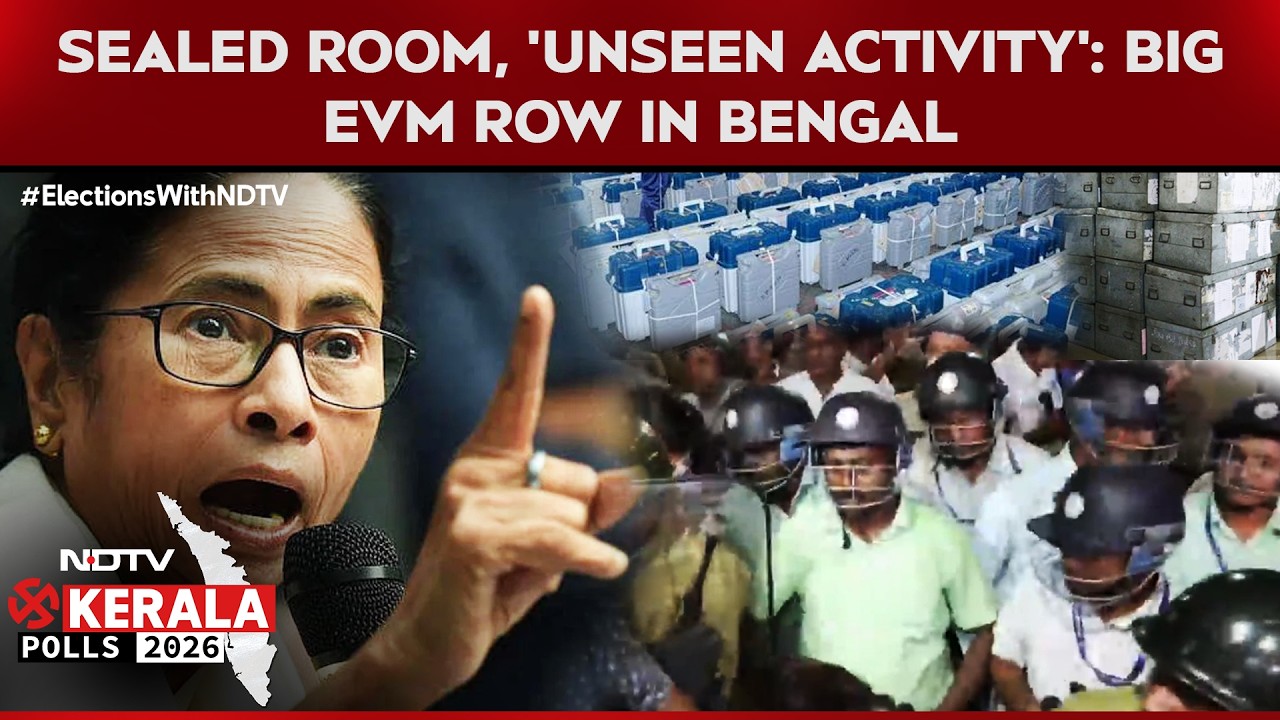 West Bengal Polls | Trinamool Holds Sit-In, Alleges Ballot Boxes Opened. "Pure Rumours," Says BJP