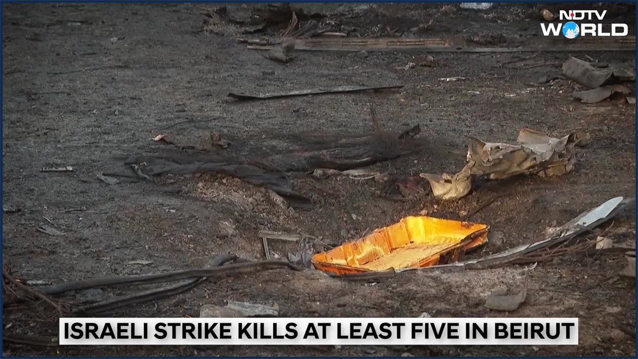 Beirut Neighborhood Hit Overnight In Fatal Israeli Strike