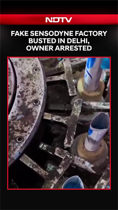 Video: Delhi Police Bust Fake Sensodyne Factory, Owner Arrested