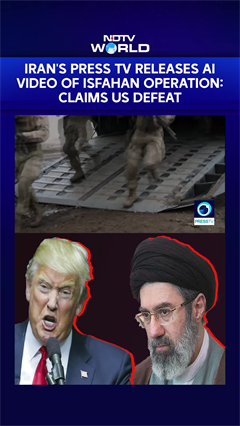 Iran News | Iran's Press TV Releases AI Video Of Isfahan Operation: Claims US Defeat