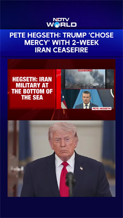 Pete Hegseth: Trump &lsquo;chose Mercy&rsquo; With 2-Week Iran Ceasefire