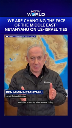 "We Are Changing The Face Of The Middle East": Netanyahu On US-Israel Ties