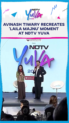 Video: Avinash Tiwary Recreates 'Laila Majnu' Moment At NDTV Yuva