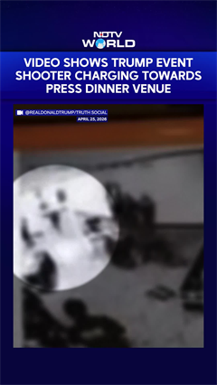 Video Shows Suspect Running Toward White House Correspondents&rsquo; Dinner Venue