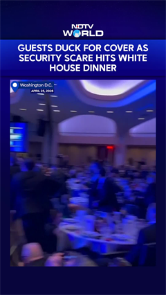 Donald Trump News | Shots Heard At White House Dinner, Trump and Guests Evacuated