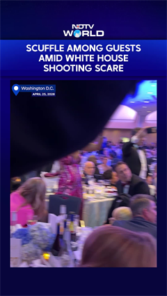 Scuffle Among Guests Amid White House Shooting Scare