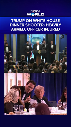 Trump Describes Armed Man At White House; Officer Shot, Survives