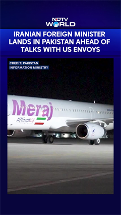 Islamabad Talks | Iranian Foreign Minister Abbas Araghchi Lands In Islamabad Ahead Of Talks With US