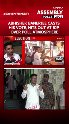 Bengal Elections | Abhishek Banerjee Casts His Vote, Hits Out At BJP Over Poll Atmosphere