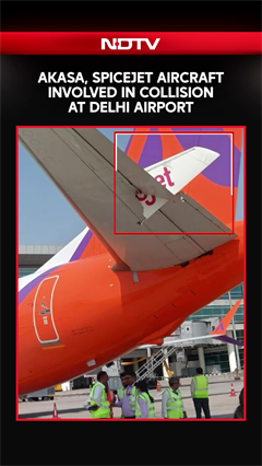 Akasa Flight | Akasa, SpiceJet Planes Collide At Delhi Airport: Winglet, Stabiliser Damaged