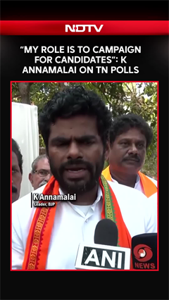 K. Annamalai Details Responsibilities Ahead Of Elections