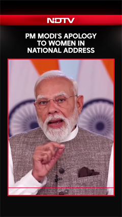 'I Apologise To All The Mothers And Sisters': PM Modi In National Address On Women's Quota Bill