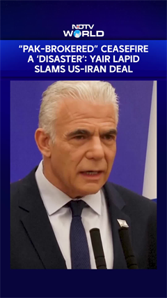 &ldquo;Brokered By Pakistan&hellip;&rdquo;: Yair Lapid Slams US-Iran Ceasefire As &lsquo;Diplomatic Disaster&rsquo;
