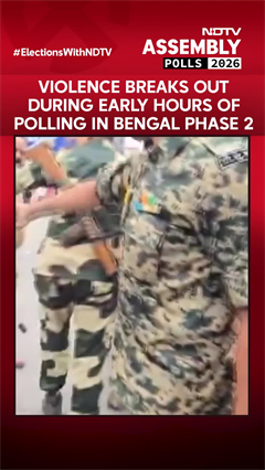 EVM 'Glitch', Violence During Early Hours Of Polling In Bengal Phase 2