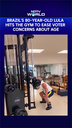 80-Year-Old Brazilian President Lula Da Silva Hits The Gym To Ease Voter Concerns About His Age