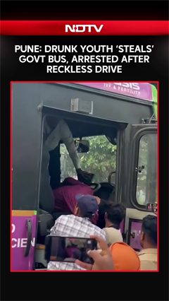 Drunk Youth 'Steals' Government Bus In Pune, Arrested After Driving It Recklessly