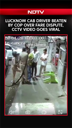 Lucknow Cop Beats Cab Driver In Fare Dispute