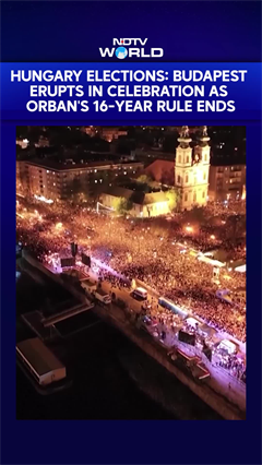 Hungary Elections: Budapest Erupts In Celebration As Viktor Orban's 16-Year Rule Ends