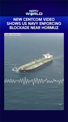New CENTCOM Video Shows US Navy Enforcing Blockade Near Hormuz Strait