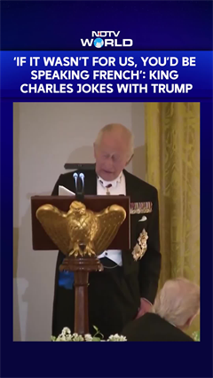'If It Wasn't For Us, You'd Be Speaking French': King Charles Jokes With Trump At State Dinner