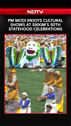 PM Modi Enjoys Cultural Shows At Closing Ceremony Of Sikkim&rsquo;s 50th Statehood Celebrations