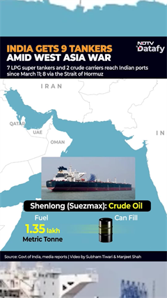 Video: Nine Tankers Reach India Via Strait Of Hormuz Amid West Asia War