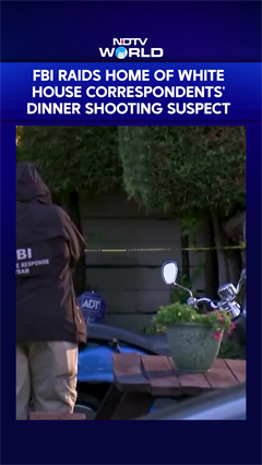 FBI Raids Home Of White House Correspondents' Dinner Shooting Suspect