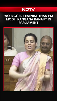 &lsquo;No Bigger Feminist Than PM Modi&rsquo;: Kangana Ranaut Hails Women Reservation Bill