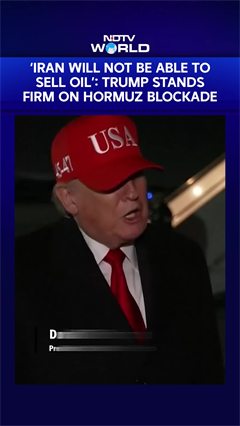 &ldquo;Iran Won&rsquo;t Sell Oil&rdquo;: Trump Doubles Down On Hormuz Blockade Amid Threats