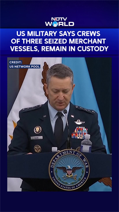 US Military Says Crews Of Three Merchant Vessels, Remain In Custody