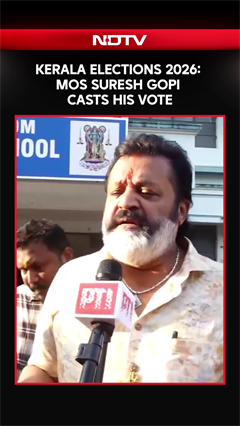Kerala Elections 2026: Union MoS Suresh Gopi Casts His Vote