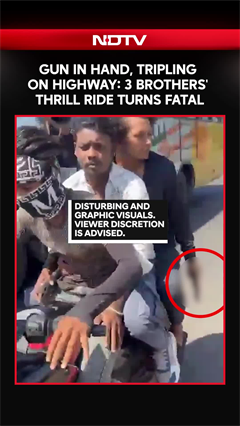 Gun In Hand, Tripling On Highway: 3 Brothers' Thrill Ride Turns Fatal