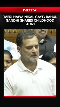 "Meri Hawa Nikal Gayi": Rahul Gandhi Shares Childhood Story