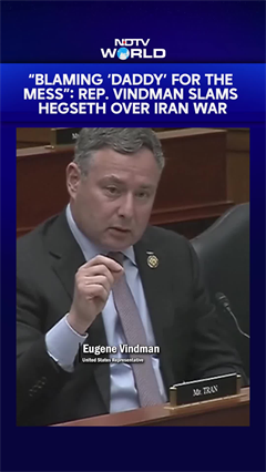 'You're Blaming The Daddy For The Mess': US Rep Vindman Scathes Pete Hegseth Over Iran War