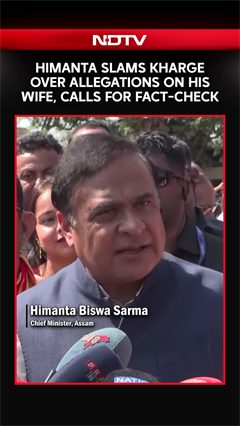 Himanta Biswa Sarma Hits Out At Kharge Over Allegations On His Wife, Urges Fact-Check