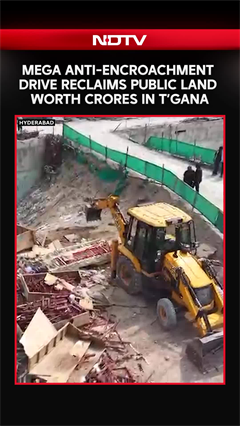 Hyderabad Launches Mega Anti-Encroachment Drive, Reclaims Public Land Worth Crores